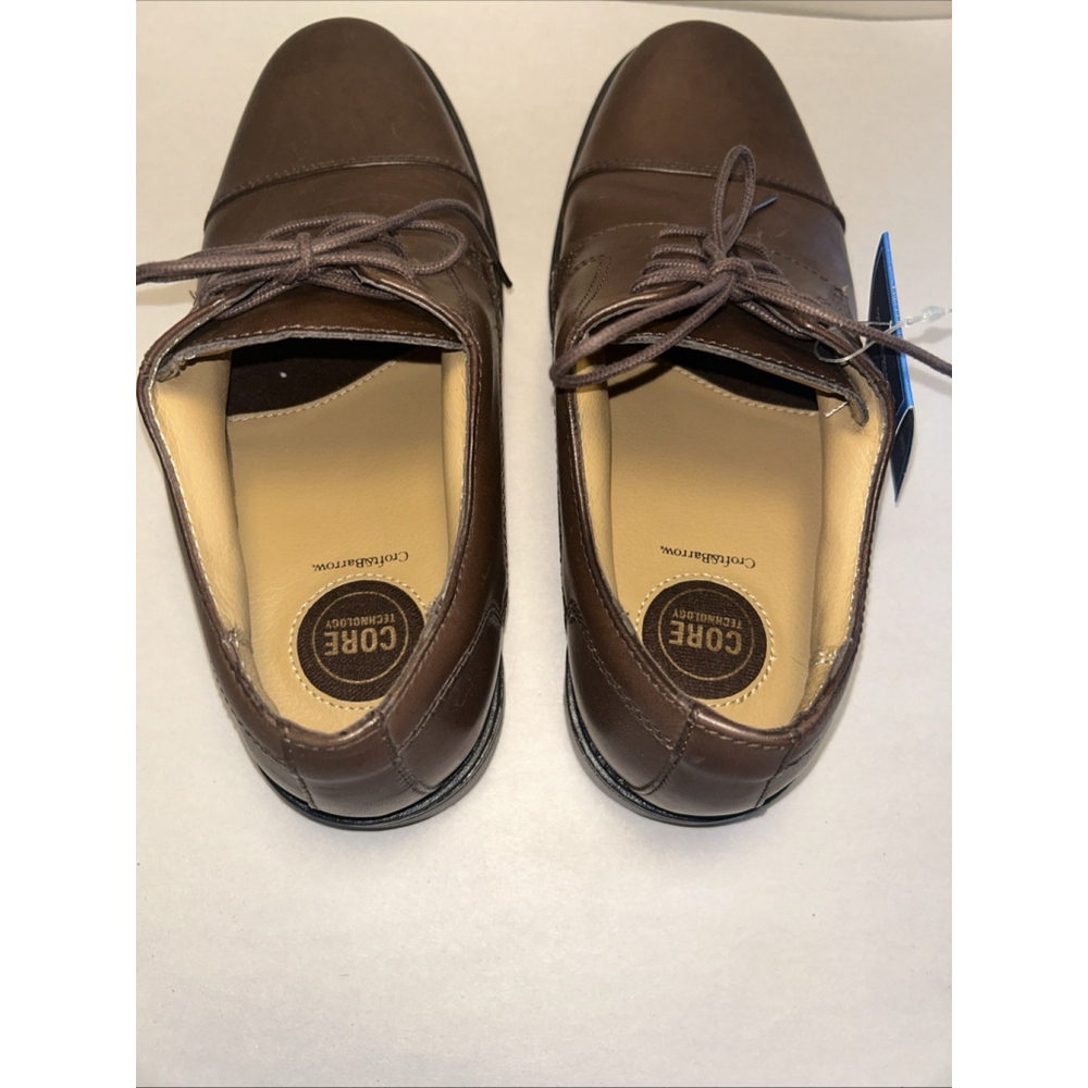 Croft & Barrow NWT Men’s 8W Brown Oxfords 73277 Core Technology - Picture 4 of 10